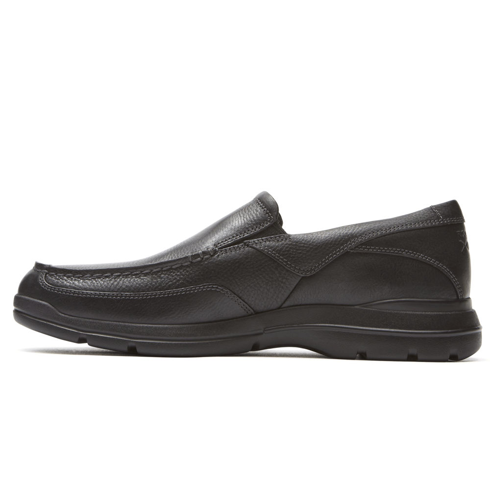 Rockport Mens City Play Two - Slip-On Black - UTP376892